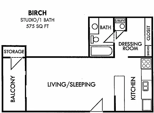 Floor plan The Westbrook
