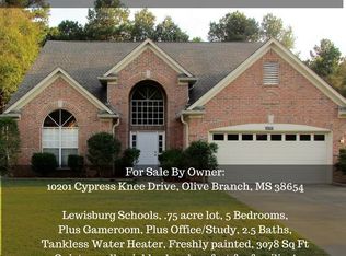 10201 Cypress Knee Dr, Olive Branch, MS 38654