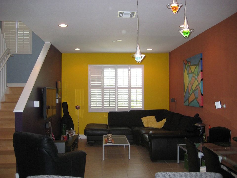 Living Room Area- window facing courtyard