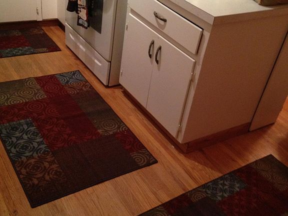 Kitchen: Range and Microwave