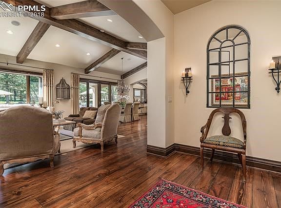 Wide plank Georgia Pine flooring