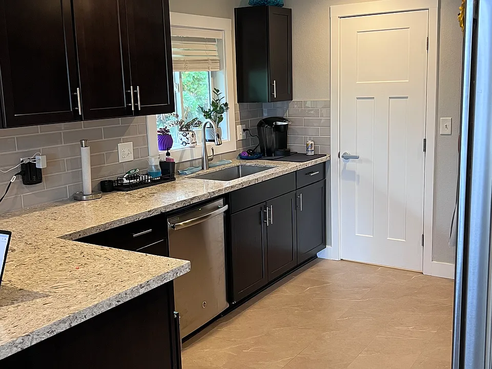 Upstairs kitchen