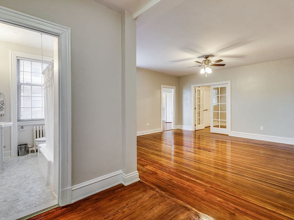 Two bedroom and den apartment living area