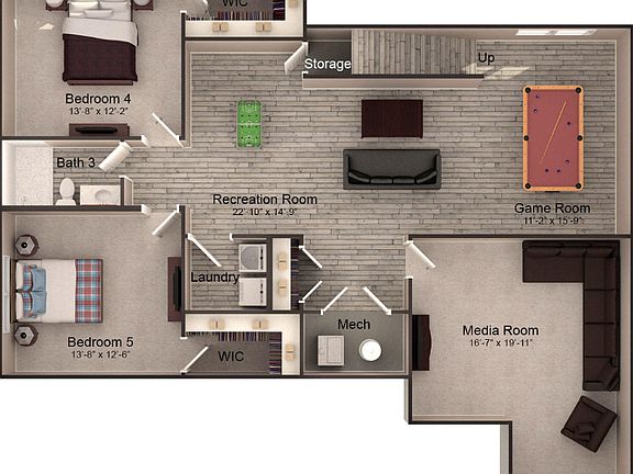 Optional Finished Basement