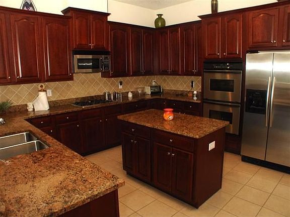 Kitchen with Granite Counter Tops