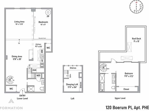 2nd image of 120 Boerum Pl #Penthouse E
