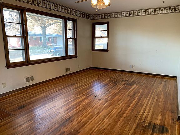 Refinished hardwood floors