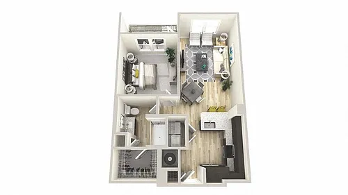 Floor plan A1B