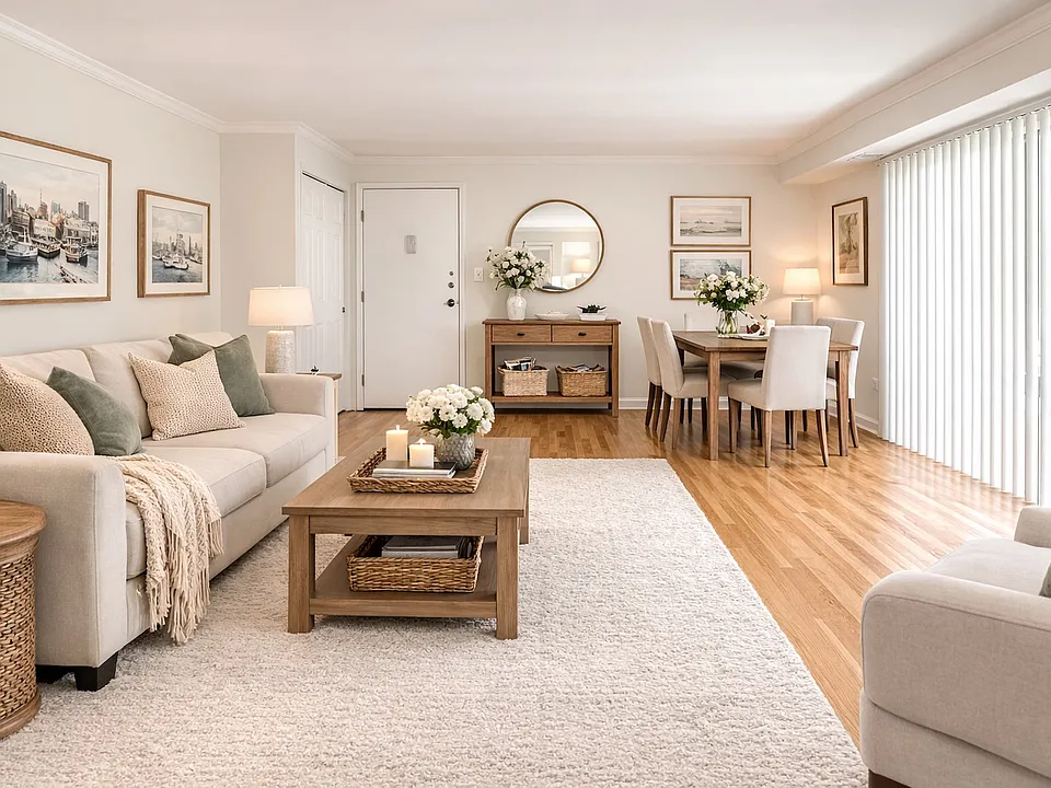 Separate Living and Dining Areas
