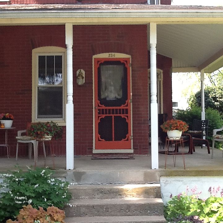 Front porch entry