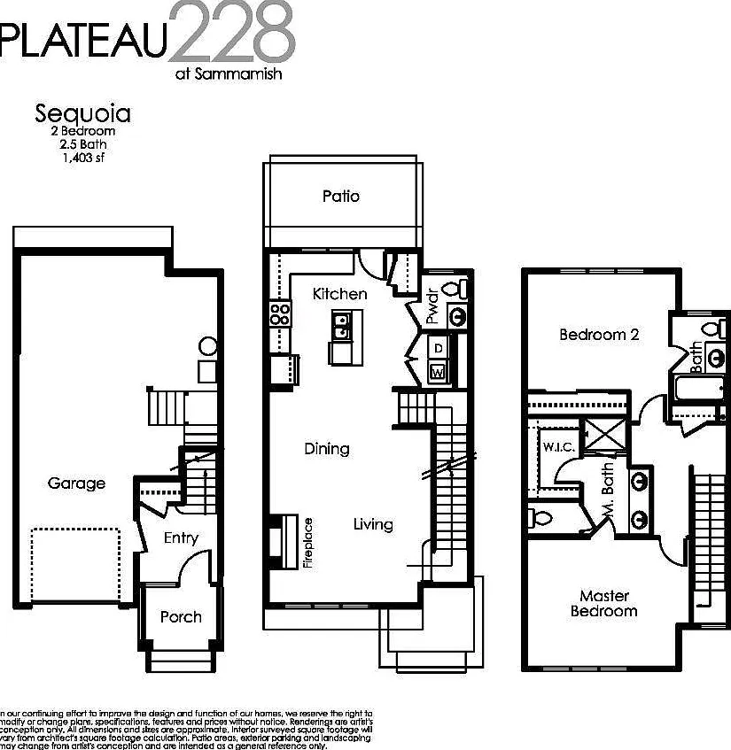 2 bed, 2.5 bath, 1427 sqft, $3,300 — Photo 1