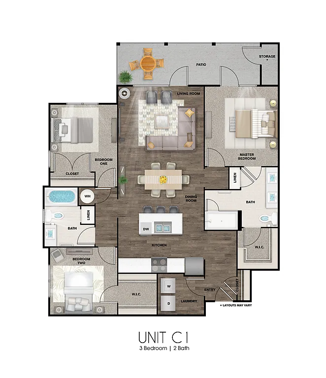 Floor plan C1