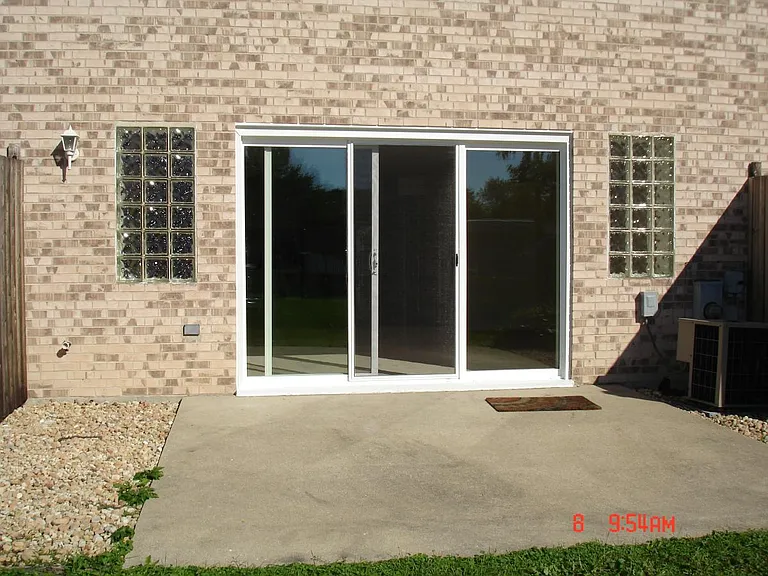 patio off family room