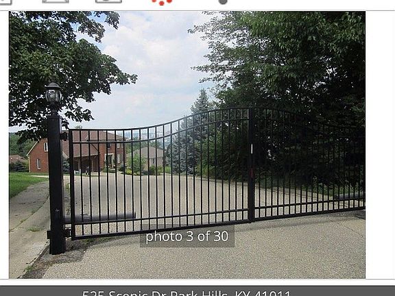 Gated private street 