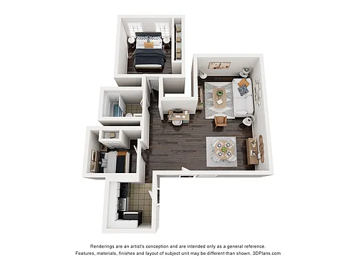 Floor plan 3B1