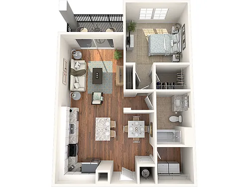 Floor plan The Luna