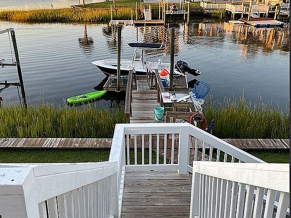 New floating dock & Sea Wall