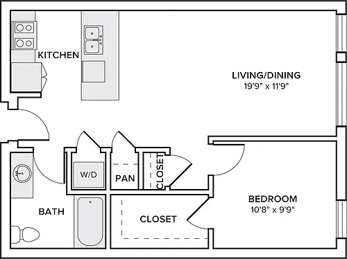 Floor plan A10