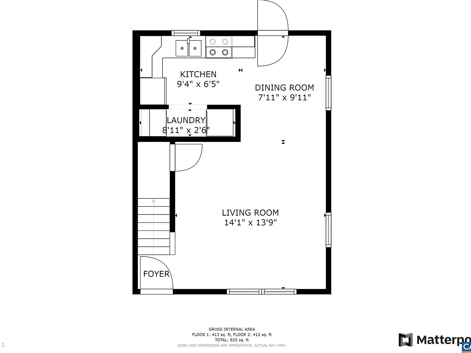 2 bed, 1.0 bath, 875 sqft, $1,475 — Photo 3
