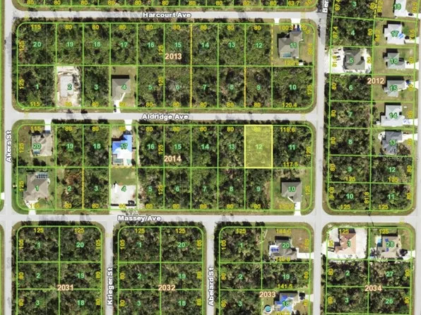 14365 ALDRIDGE AVENUE LOT 12, PORT CHARLOTTE, FL 33953