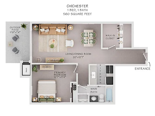 Floor plan Chichester