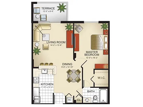 Floor plan Model i1