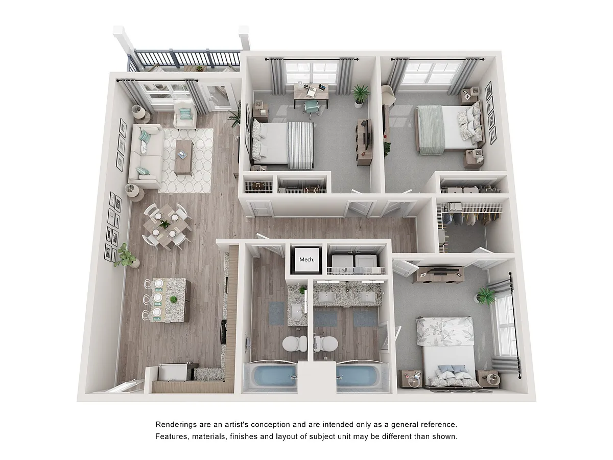 Floor plan C1-2