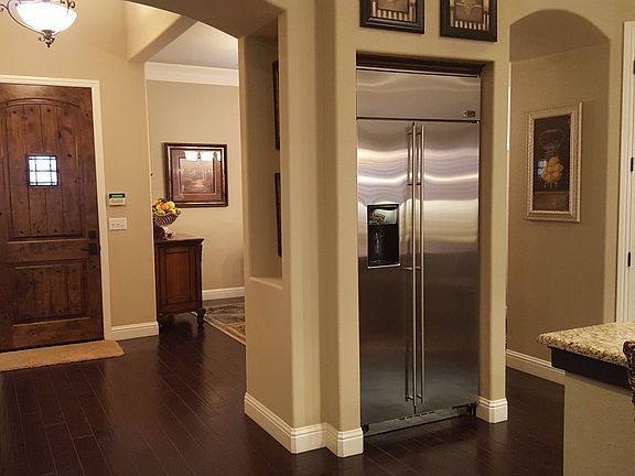 Entry to open concept