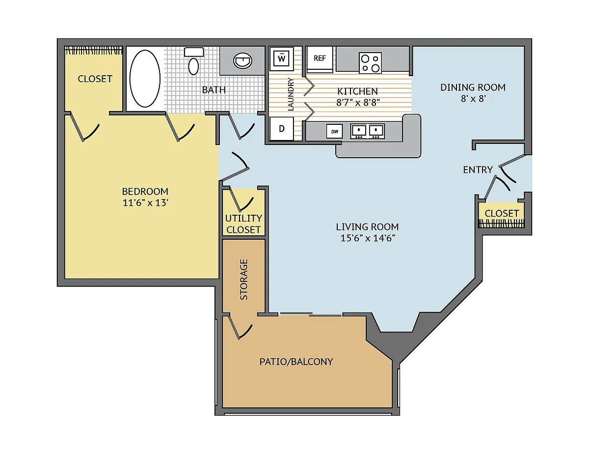 Floor plan Brightleaf