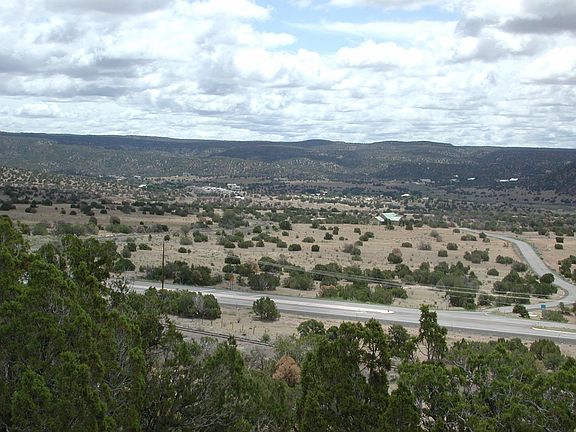 View of Lamy village