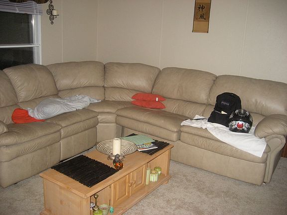 now has wood flooring