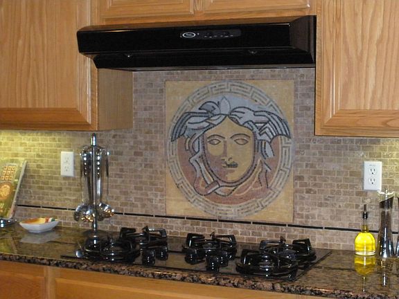 Versace Backsplash