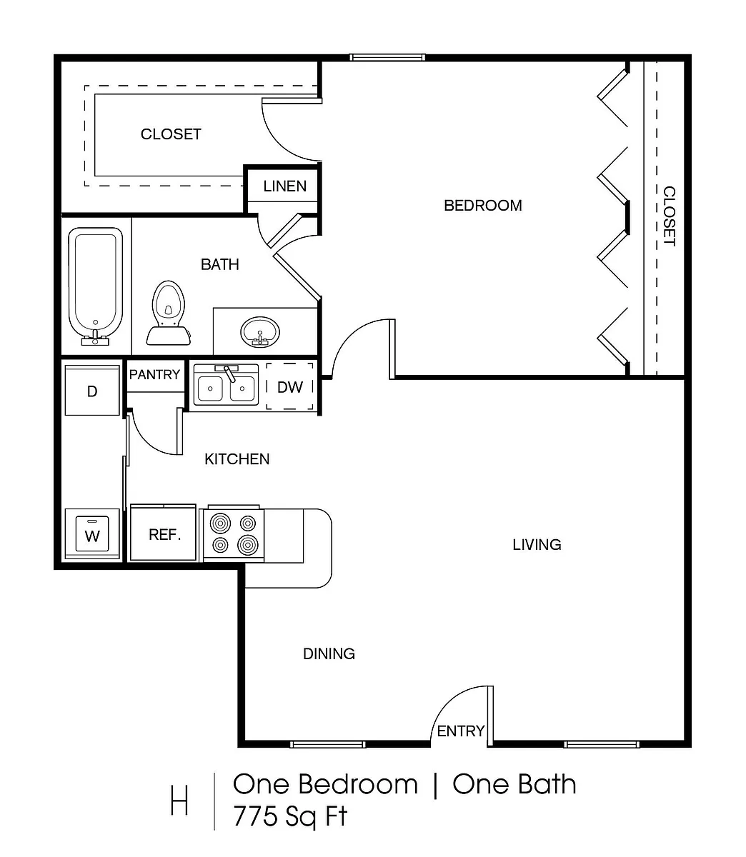 Floor plan H