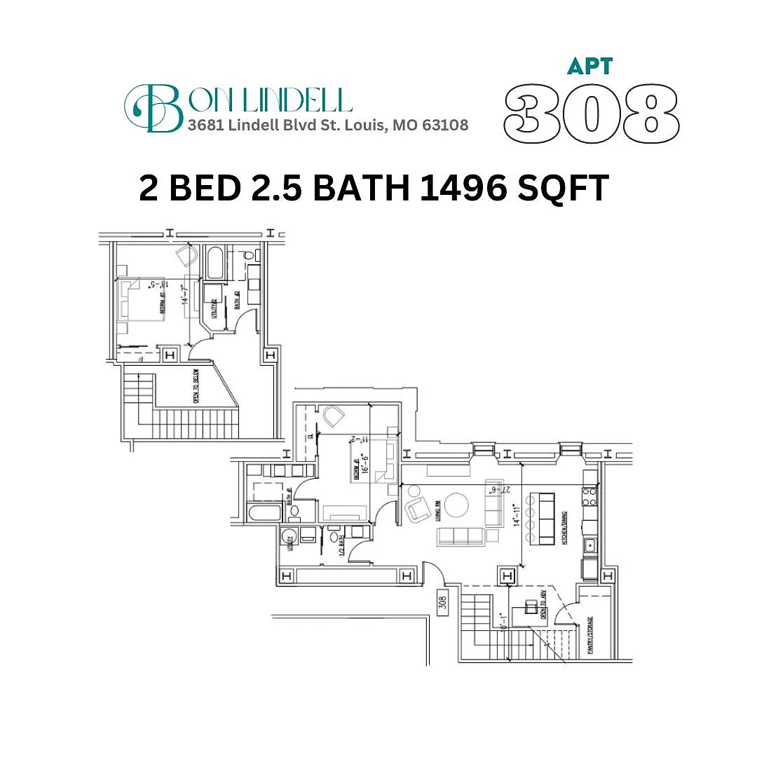 Floor plan 308