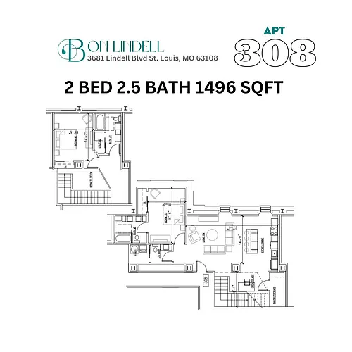 Floor plan 308