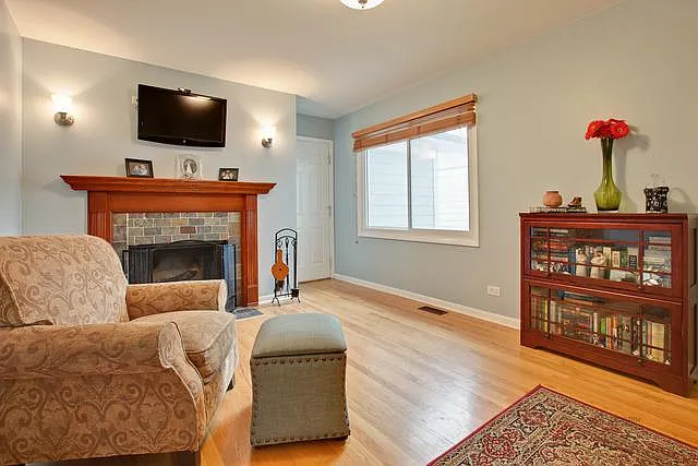 Den with Fireplace (Another view)