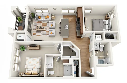 Floor plan 2E
