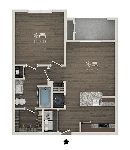 Floor plan Quill