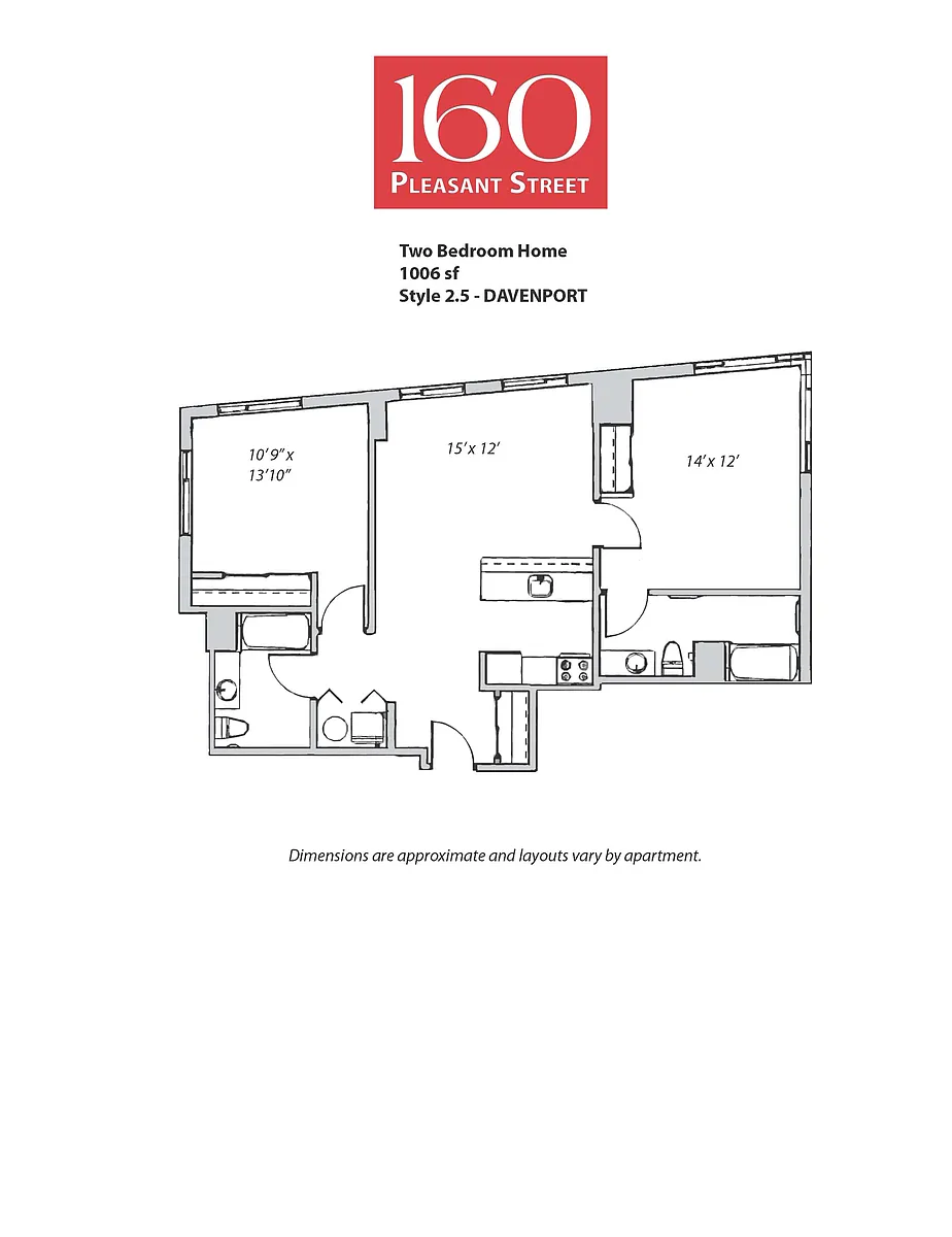 Floor plan Davenport
