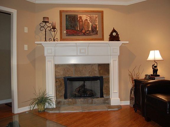 Rock Fireplace