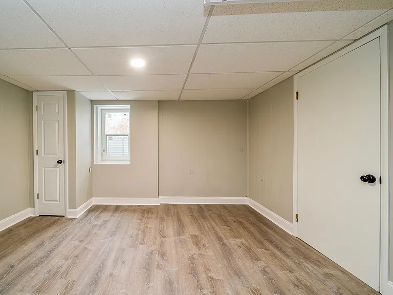3rd Bedroom is in the Basement with Walk in Closet and Egress Window