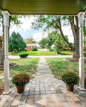 View from porch