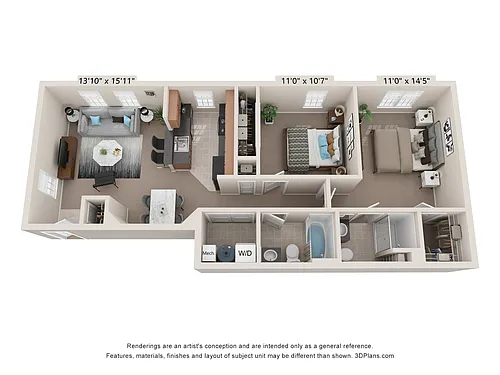 Floor plan Stansbury Flat - FARMS