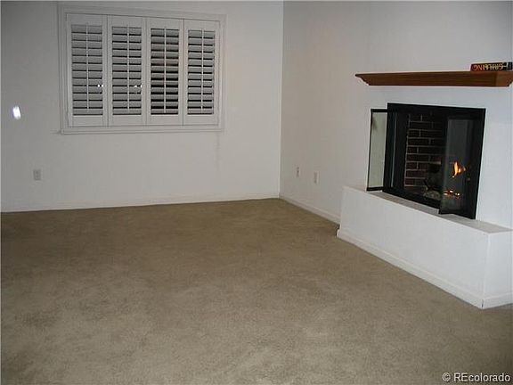 Family room with gas fireplace