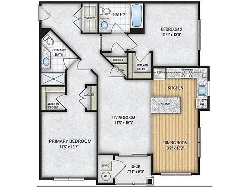 Floor plan Highland