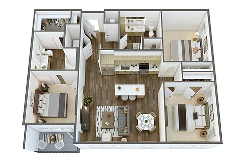 Floor plan D1