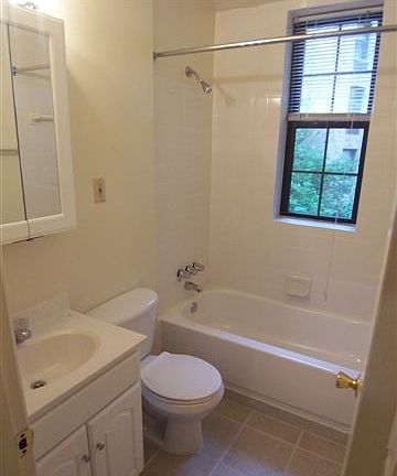 New, all-ceramic tile bathrooms