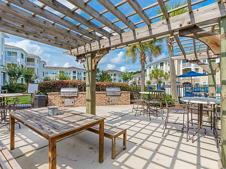 Inviting Outdoor Picnic Area