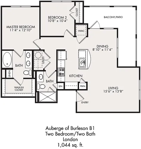 Floor plan B1