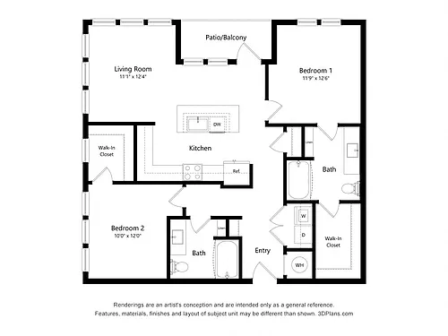 Floor plan B2